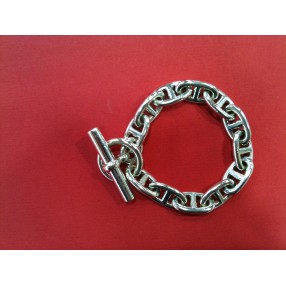 Bracelet Hermès Chaîne d'ancre en argent