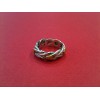 Bague Christofle en argent et or