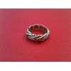 Bague Christofle en argent et or