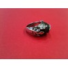 Bague Kenzo Rosewood en argent et bois