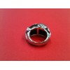 Bague Kenzo Rosewood en argent et bois