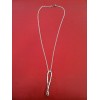 Sautoir Hermes en argent  