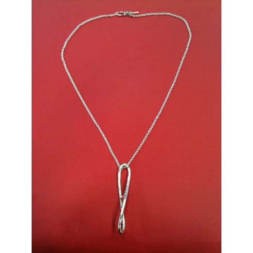Sautoir Hermes en argent  