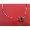 Collier Hermès H Cage en argent et palladium