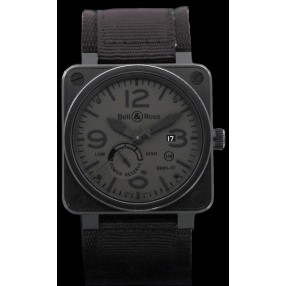 Montre Bell & Ross BR01-97 Phantom automatique en PVD