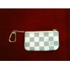 Pochette clés Louis Vuitton en toile damier azur