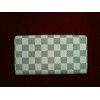 Portefeuille Louis Vuitton en toile damier azur