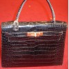 Sac HERMES kelly Crocodile