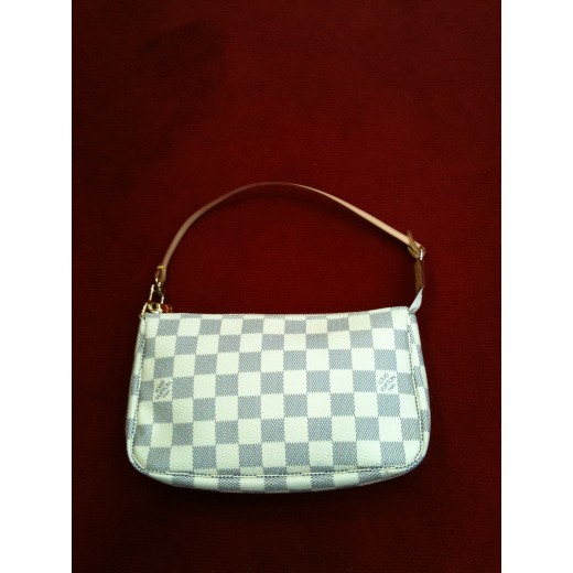 Pochette  accessoires Louis Vuitton en toile damier