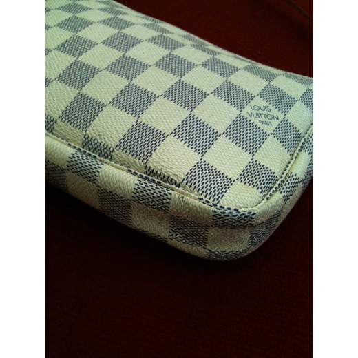 Pochette  accessoires Louis Vuitton en toile damier