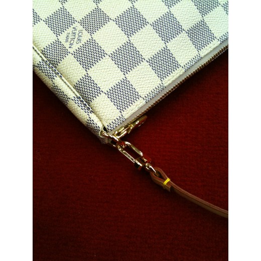 Pochette  accessoires Louis Vuitton en toile damier