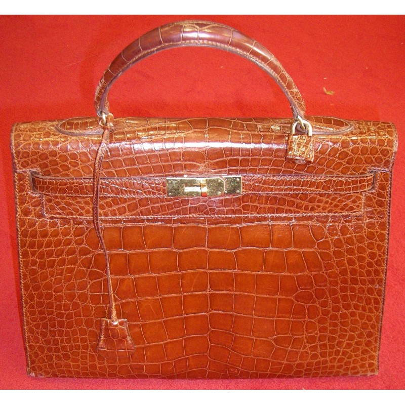 hermes kelly croc