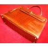 Sac HERMES kelly Crocodile