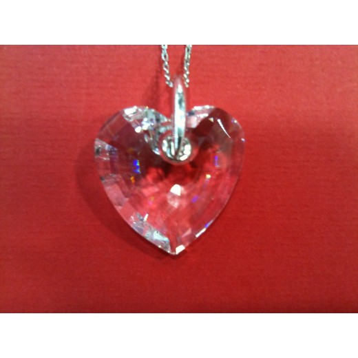 Pendentif Swarovski Coeur en cristal