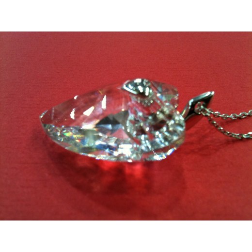 Pendentif Swarovski Coeur en cristal