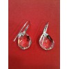 Boucles d'oreilles Swarovski Galet en cristal