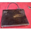 Sac HERMES kelly Crocodile