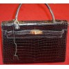 Sac HERMES kelly Crocodile