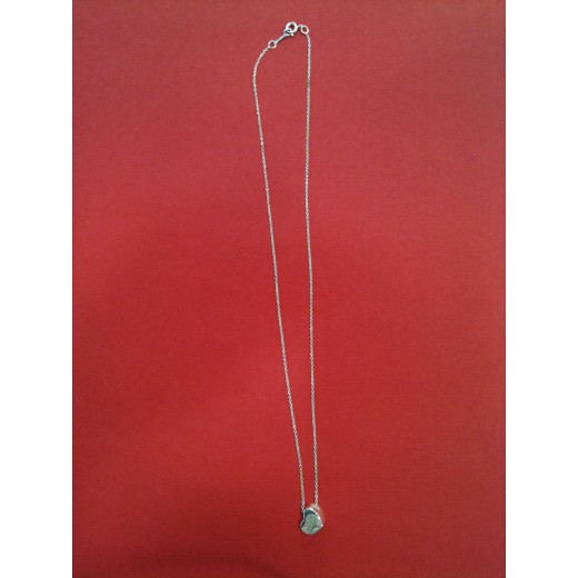 Collier Tiffany Pendentif  Coeur en argent et diamant