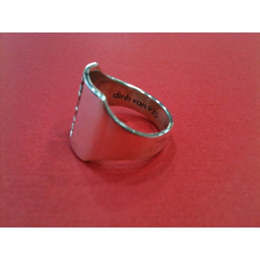 Bague Dinh Van Lame de rasoir en argent