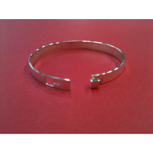 Bracelet Dinh Van Serrure Cube en argent 