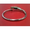 Bracelet Tête de cheval en or et argent