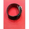 Bracelet Louis Vuitton Voeux en cuir noir