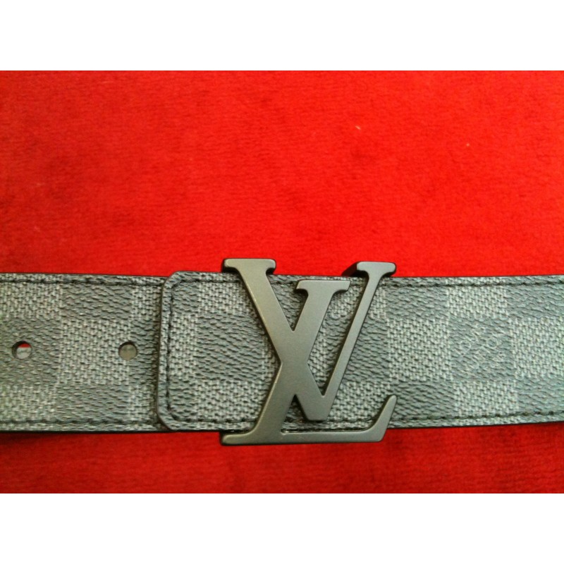 Ceinture homme authentique Louis Vuitton Damier