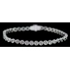 Bracelet ligne en or et diamants