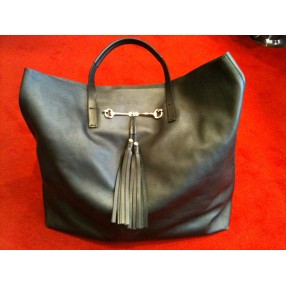 Sac Gucci en cuir noir