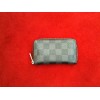 Porte-monnaie Louis Vuitton Zippy en toile damier