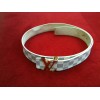 Ceinture Louis Vuitton Initiales en toile damier azur