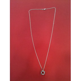 Pendentif sur chaîne Dinh Van Le Pavé PM