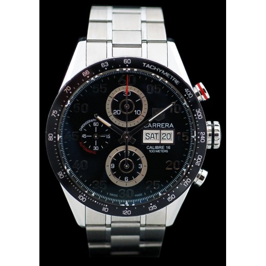 Montre Tag Heuer Carrera Calibre 16 chronographe automatique