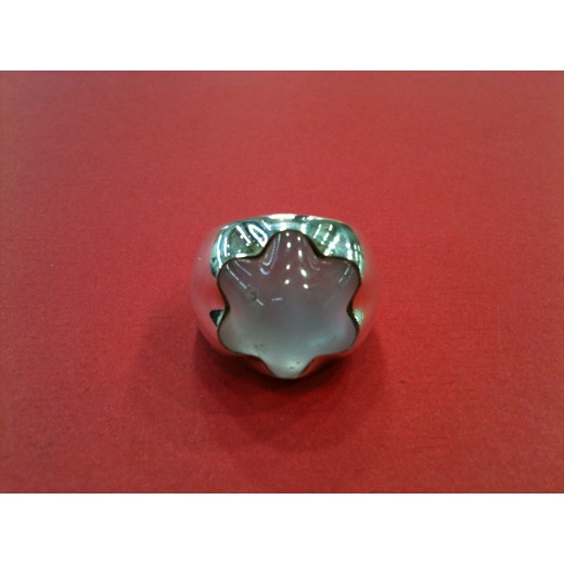 Bague Montblanc Cabochon en argent