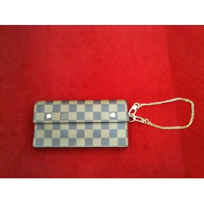 Pochette Louis Vuitton Accordéon en toile damier