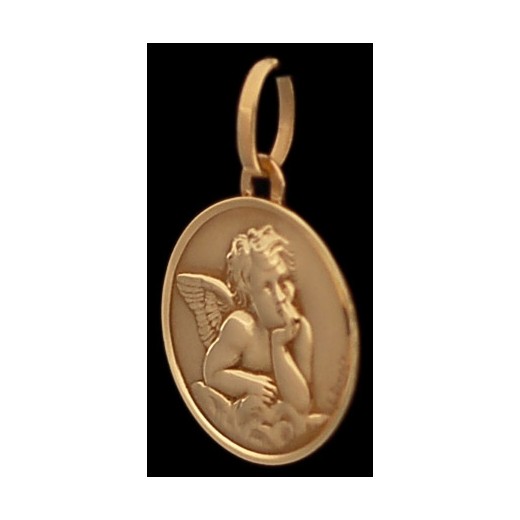 Médaille ancienne Ange en or