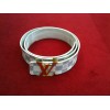 Ceinture Louis Vuitton Initiales en toile damier azur