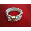 Ceinture Louis Vuitton Initiales en toile damier azur