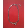 Collier Dior en métal argenté