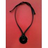 Collier sur cordon Dinh Van en argent