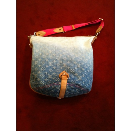 Sac Louis Vuitton Sunburst en tissu denim monogram