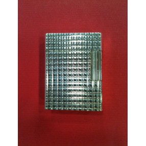 Briquet Dupont en métal argenté