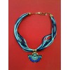 Collier Frey Wille en émail et plaqué or 