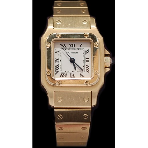 Montre Cartier Santos Or