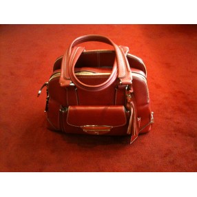 Sac Lancel Adjani rouge