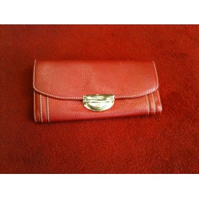 Compagnon Lancel Ajani en cuir rouge