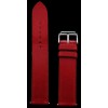 Bracelet de montre Hermès en cuir rouge