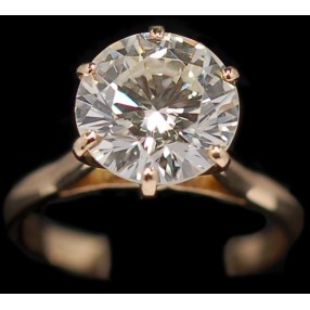 Solitaire diamant 3 carats