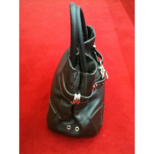 Sac Sonia Rykiel en cuir chocolat